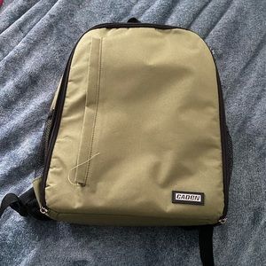 Small Green Camera Backpack